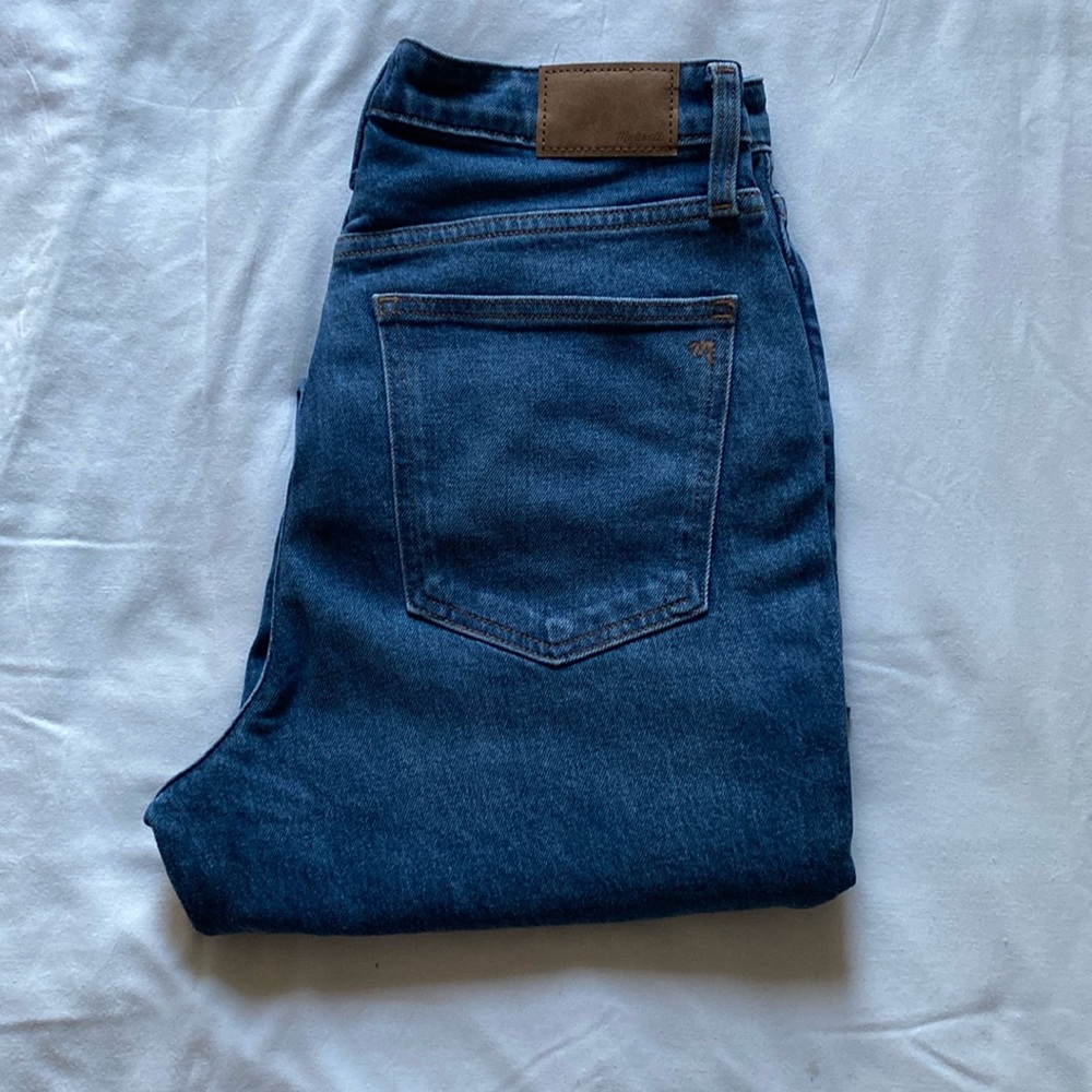 Madewell curvy perfect vintage straight jean (size 29), never worn
